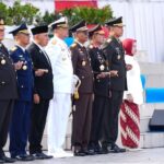 Kapolda Sumut Hadiri Upacara HUT ke-81 RI di Lapangan Astaka