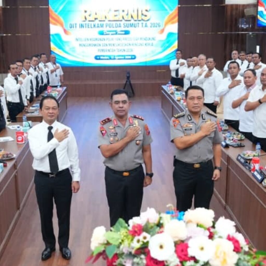 Kapolda Sumut Minta Intelkam Perkuat Deteksi Dini dan Antisipasi Kerawanan Kamtibmas