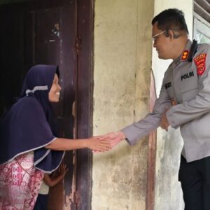 Kapolres Aceh Selatan Bantu Janda Eks Kombatan GAM, Siapkan Bedah Rumah, Bantuan Gizi dan Modal Usaha