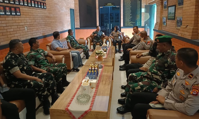 Kapolres Lebak Kunjungi Kodim 0603 dan PN Rangkasbitung
