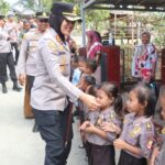 Kapolres Lebak Kunjungi PAUD Izzaturrahman, Kenalkan Polisi sebagai Sahabat Anak