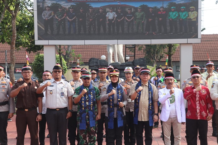 Kapolres Lebak Pimpin Apel Sabuk Kamtibmas