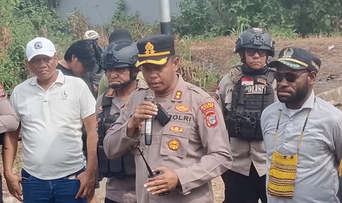 Kapolres Nabire Imbau Massa Aksi Sampaikan Aspirasi Secara Tertib dan Damai