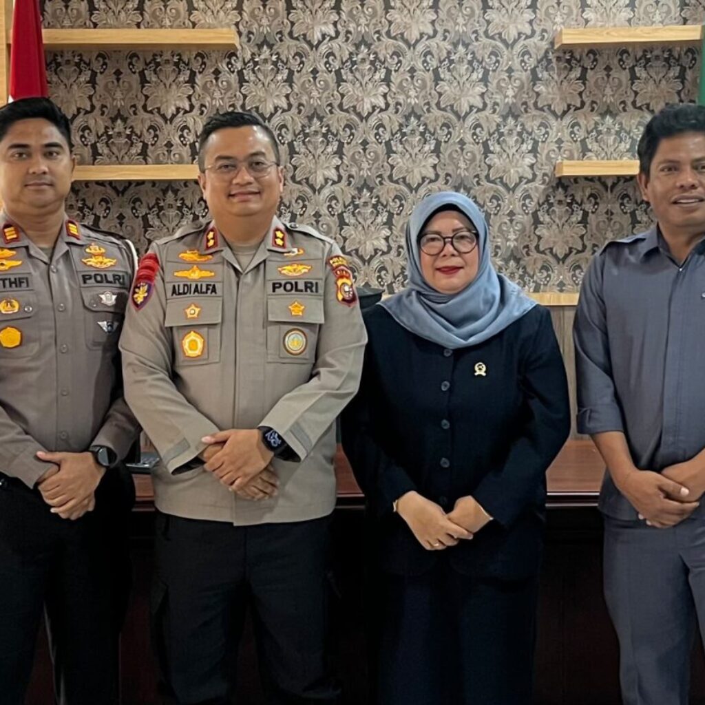 Kapolres Rokan Hilir dan Ketua PN Rohil Perkuat Sinergi Penegakan Hukum, Bahas Implementasi KUHAP Baru