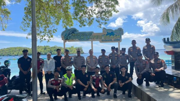 Kapolres Sabang Pimpin Patroli Wisata, Pastikan Keamanan Pengunjung di Destinasi Wisata Tetap Kondusif