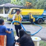 Kekeringan Melanda Sangihe, Kementerian PU Kerahkan 2 Mobil Tangki dan Sarana Air Bersih