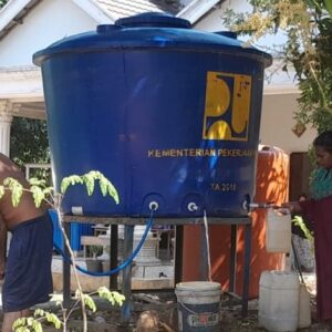 Kementerian PU Salurkan 8.000 Liter Air Bersih untuk Warga Terdampak Kekeringan di Banjar