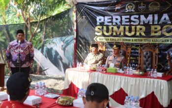 Ketua DPRD dan Kapolres Demak Resmikan 4 Sumur Bor