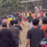 Laga PHBN Cup Bojongmanik Ricuh, Pertandingan Parakanbeusi vs Feroci FC Sempat Dihentikan