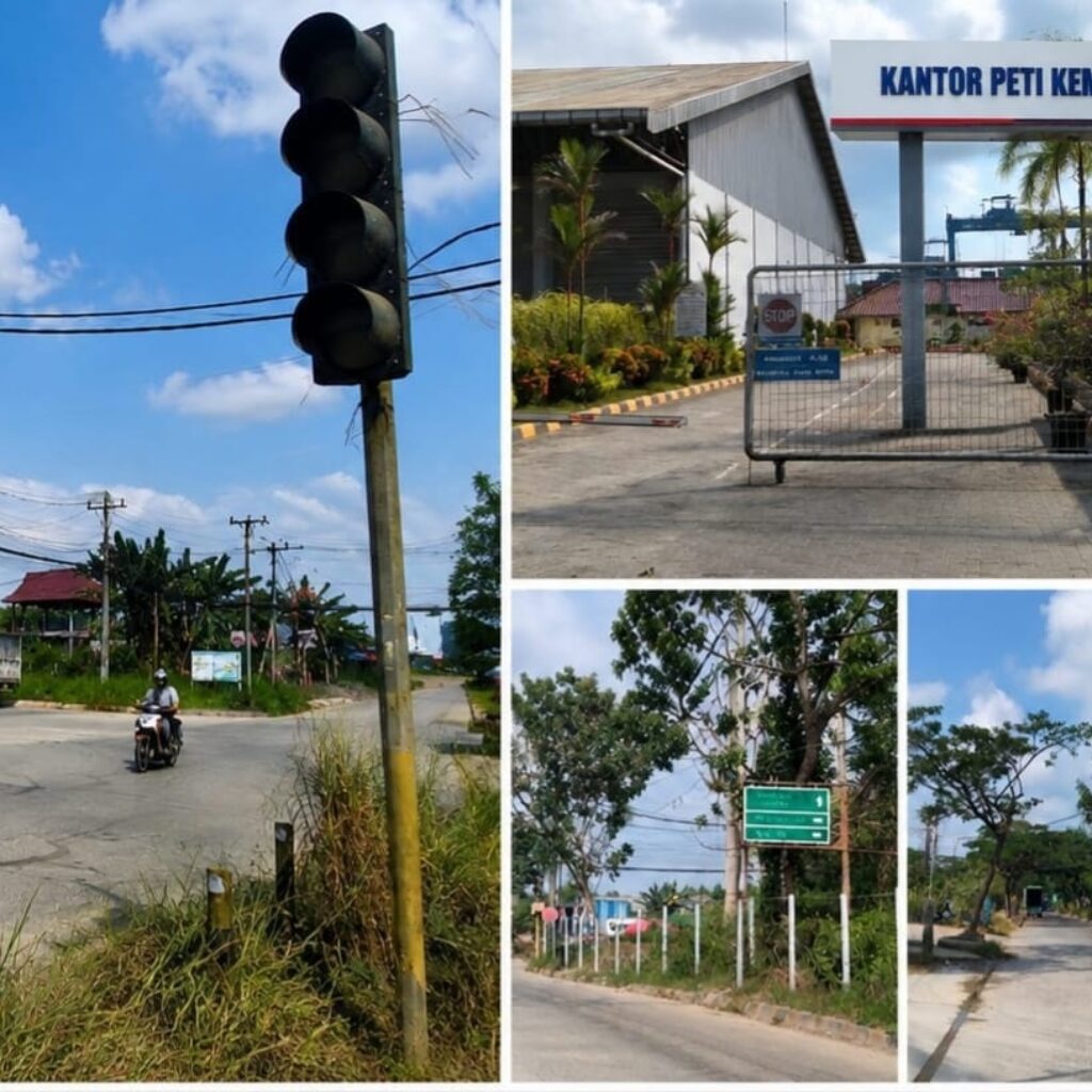 Lampu Lalu Lintas Simpang Empat Peti Kemas Bukuan Tak Berfungsi, Warga Palaran Minta Penanganan
