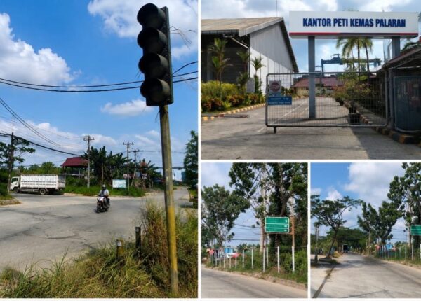 Lampu Lalu Lintas Simpang Empat Peti Kemas Bukuan Tak Berfungsi, Warga Palaran Minta Penanganan