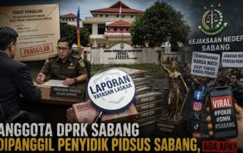 Legislator DPRK Sabang Dipanggil Kejari Terkait Dugaan Kasus Pokir