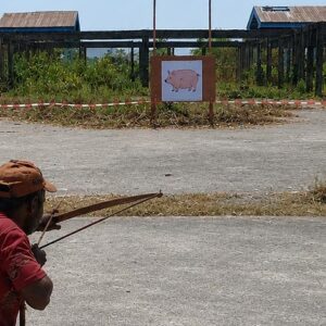 Lomba Panahan HUT ke 81 RI di Nabire Diikuti 50 Peserta, Hadiah Rp8,1 Juta