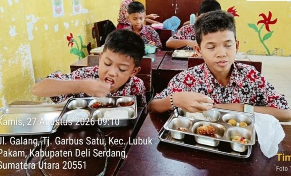 MBG Polresta Deli Serdang Jangkau Pelajar hingga Balita, Distribusi Dilakukan di Dua Kecamatan