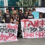 Mahasiswa NASDEMSU Demo di Kejati Sumut, Desak Dugaan Mafia Proyek dan Makelar Jabatan di Pemko Medan Diusut