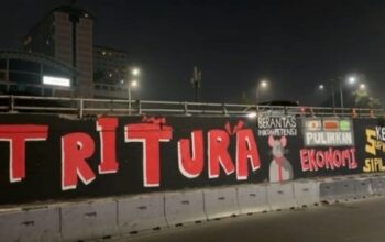 Mahasiswa Trisakti Soroti Penghapusan Mural "TRITURA"