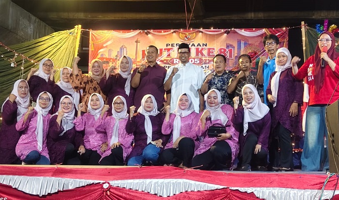 Malam Puncak Peringatan HUT ke-81 RI di RW 05 Penjaringan, Warga Disuguhkan Ragam Seni Budaya