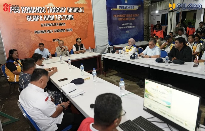 Menteri Dody Pastikan Akses Jalan Pascagempa Sikka Dipulihkan, Sejumlah Jembatan Masih Ditangani