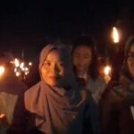 Meriahkan HUT ke-81 RI, Karang Taruna Margamulya dan KNPI Cileles Gelar Istigasah serta Pawai Obor