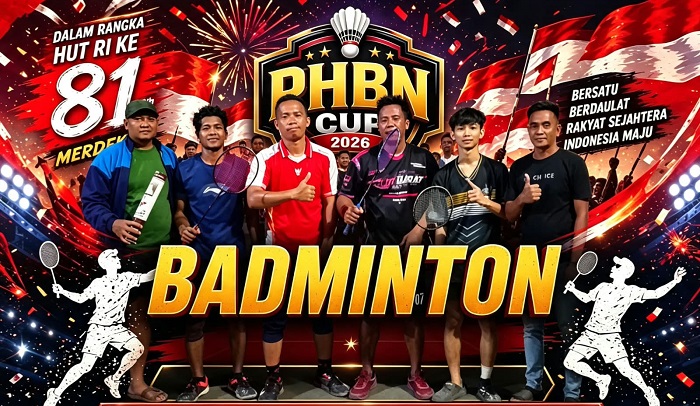 PHBN Cup Bojongmanik 2026 Berakhir, Pasirbitung dan Dua Putri Raih Gelar Juara Bulutangkis