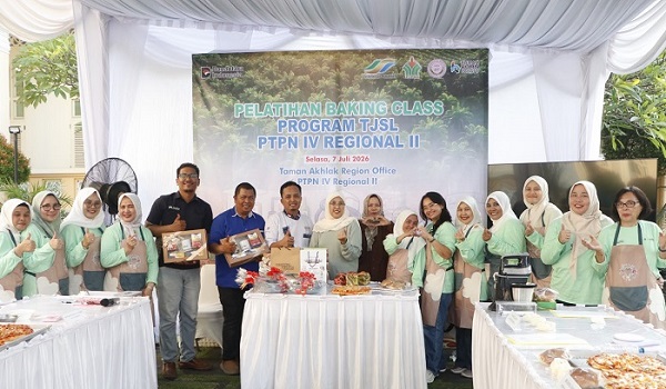 PTPN IV PalmCo Salurkan Rp17,1 Miliar untuk Kesehatan, UMKM, Lingkungan, dan Pemulihan Bencana