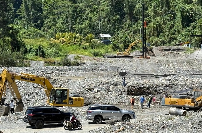 Pembangunan Jembatan Wariori Capai 59 Persen
