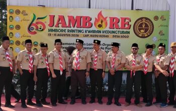 Peringatan Hari Pramuka ke-65 di Kedungtuban, Kades Sidorejo Agung Heri Susanto Dukung Pembentukan Karakter Pelajar