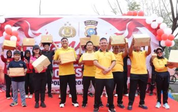 Peringati HUT ke-81 RI, Polres Rohil Gelar Aneka Lomba dan Bagikan Puluhan Doorprize