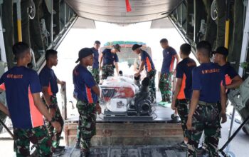 Perkuat Penanganan Karhutla, Lanud Halim Perdanakusuma Kirim Pompa Air ke Kalimantan
