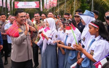 Polda Sumut Bangun dan Revitalisasi 75 Jembatan Merah Putih Presisi
