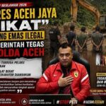 Polres Aceh Jaya Tindak Tambang Emas Ilegal di Panga