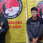 Polres Dairi Tangkap Kurir dan Pengedar Ganja 18 Gram di Bintang Mersada