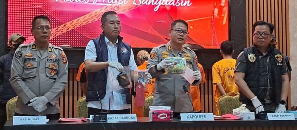 Polres Muba Amankan Pria Bawa 1,53 Kg Sabu di Jalan Sekayu-Lubuk Linggau