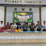 Polres Rohil Ungkap 48 Kasus Narkoba, 66 Tersangka Diamankan