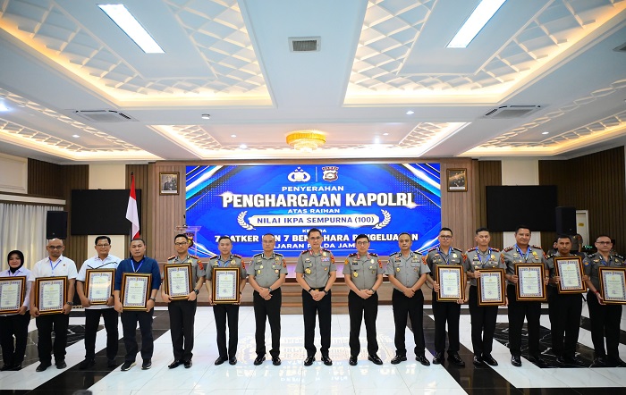 Polres Sarolangun Raih Penghargaan IKPA Sempurna dari Kapolri