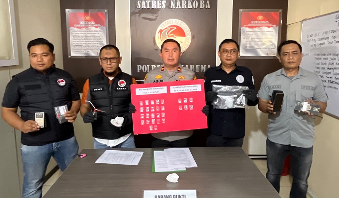 Polres Sukabumi Bongkar Peredaran Sabu di Surade dan Ciemas