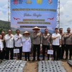 Polresta Deli Serdang Tanam Bawang Putih Serentak Dukung Swasembada Pangan Nasional