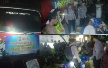 Polsek Picung Salurkan Air Bersih untuk Warga Terdampak Kekeringan di Kadubera