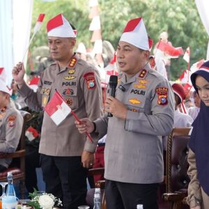 Presiden Prabowo Resmikan 3.395 Jembatan, Kapolda Riau Laporkan 110 Jembatan Merah Putih Presisi