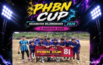 Putramanik A Lolos ke Perempat Final PHBN Cup Bojongmanik 2026 Usai Tekuk Putra Rahayu 1-0
