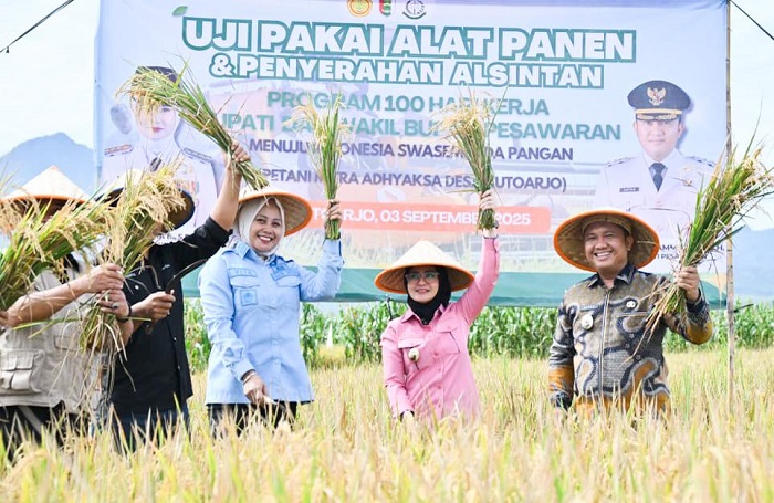 Setahun Memimpin Pesawaran, Nanda-Anton Dorong Pertumbuhan Ekonomi dan Percepatan Pembangunan Daerah