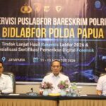 Supervisi Puslabfor Bareskrim Polri di Polda Papua