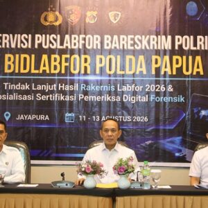 Supervisi Puslabfor Bareskrim Polri di Polda Papua, Kualitas Forensik untuk Penegakan Hukum Diperkuat