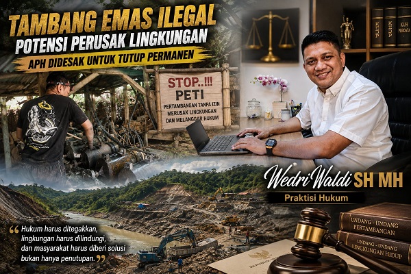 Tambang Emas Ilegal di Sukabumi Diduga Beroperasi Lagi