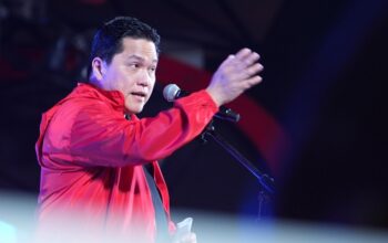 Targetkan 4 Emas, Erick Thohir Minta Atlet Indonesia Fokus di Asian Games 2026