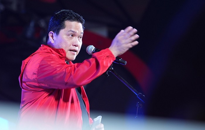 Targetkan 4 Emas, Erick Thohir Minta Atlet Indonesia Fokus di Asian Games 2026