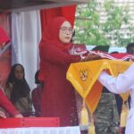 Upacara HUT ke-81 RI di SMPN 3 Ketapang
