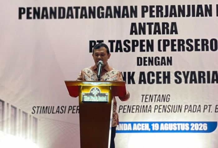 Wagub Aceh Fadhlullah Minta TASPEN Salurkan Zakat Melalui Baitul Mal