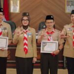 Wagub Lampung Jihan Kukuhkan Pengurus Pramuka UIN Raden Intan, Tekankan Penguatan Karakter Generasi Muda
