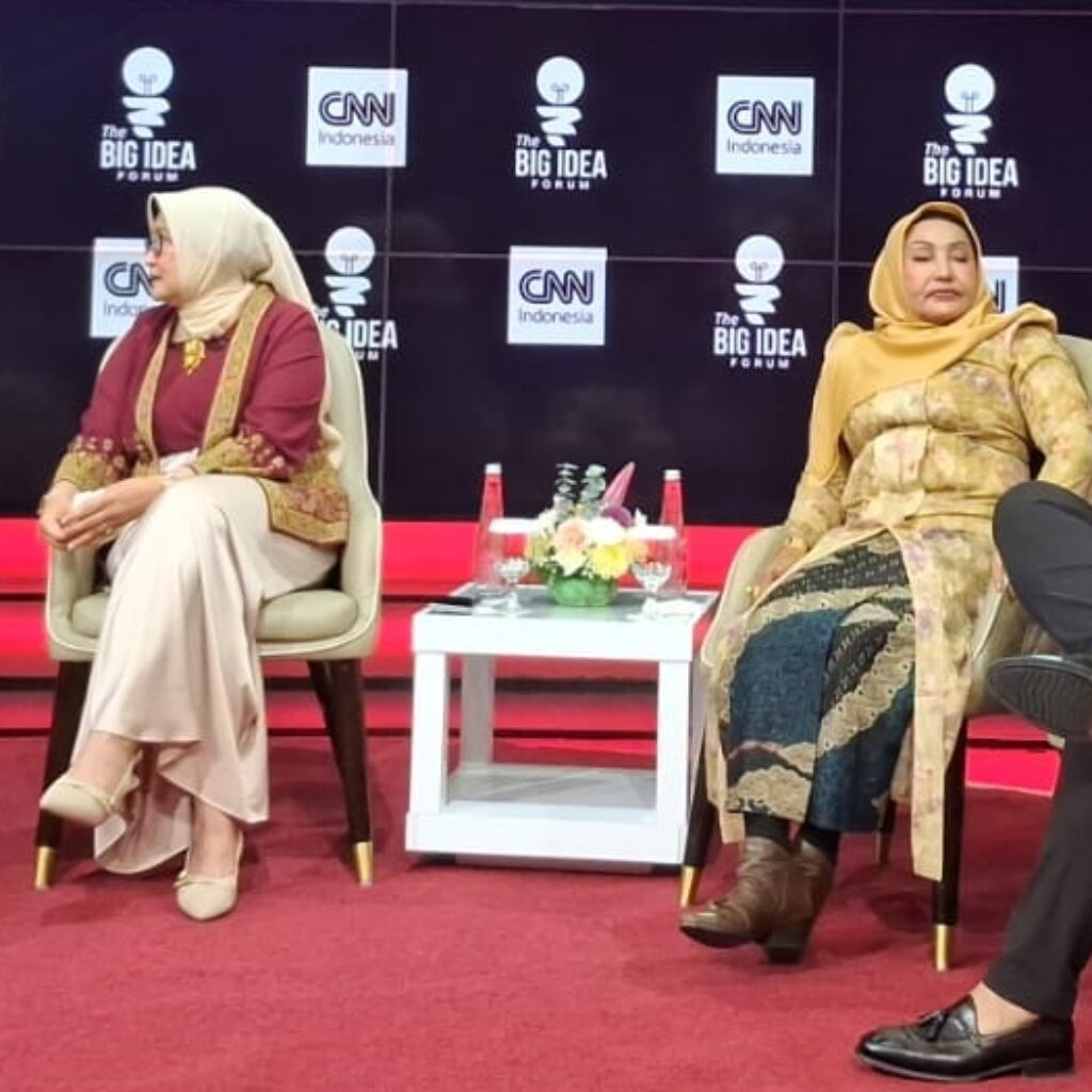 Yunita AKUMANDIRI Hadiri The Big Idea Forum CNN Indonesia, Soroti Penguatan UMKM Perempuan untuk Ekonomi Nasional